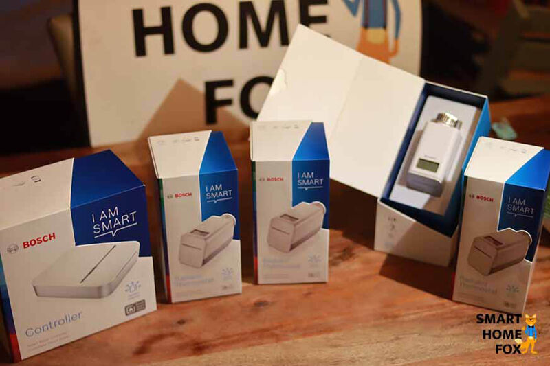 Lieferumfang des Starter Sets Heizen von Bosch